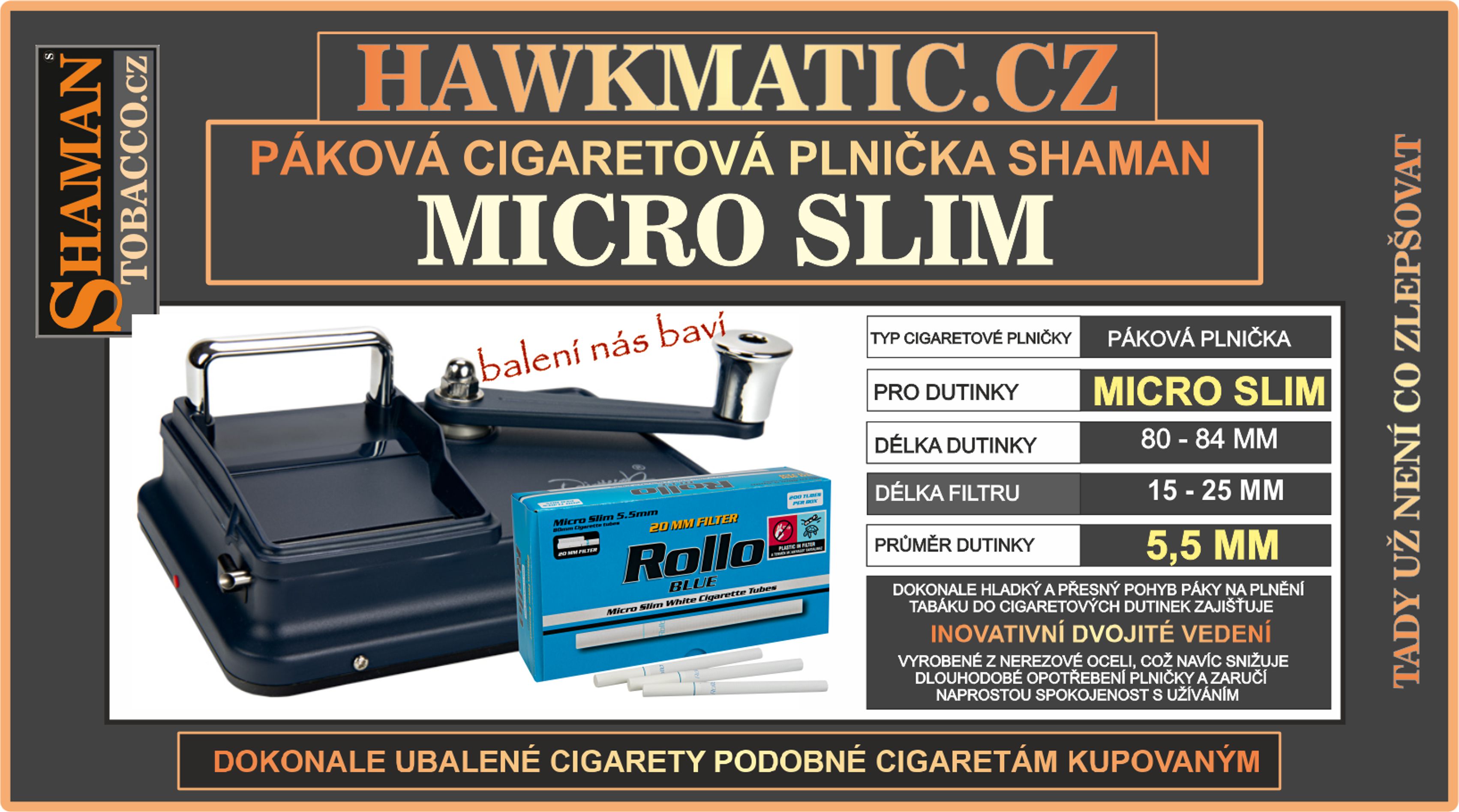 banner_plnicka_SHAMAN_pakova_double_micro_slim_SHAMANTOBACCO.cz_01
